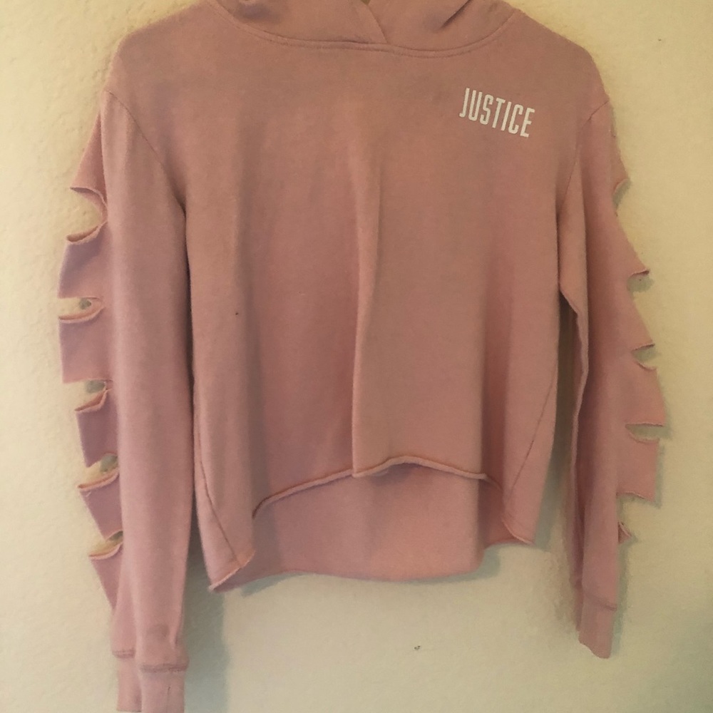 Pink crop top